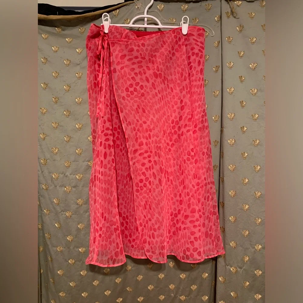 Cato Pink Animal Print 2000’s Skirt Size Large - Picture 2 of 5
